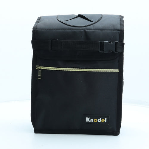 Knodel Mens Black Polyester Top Handle Bag Size Medium - Buckle