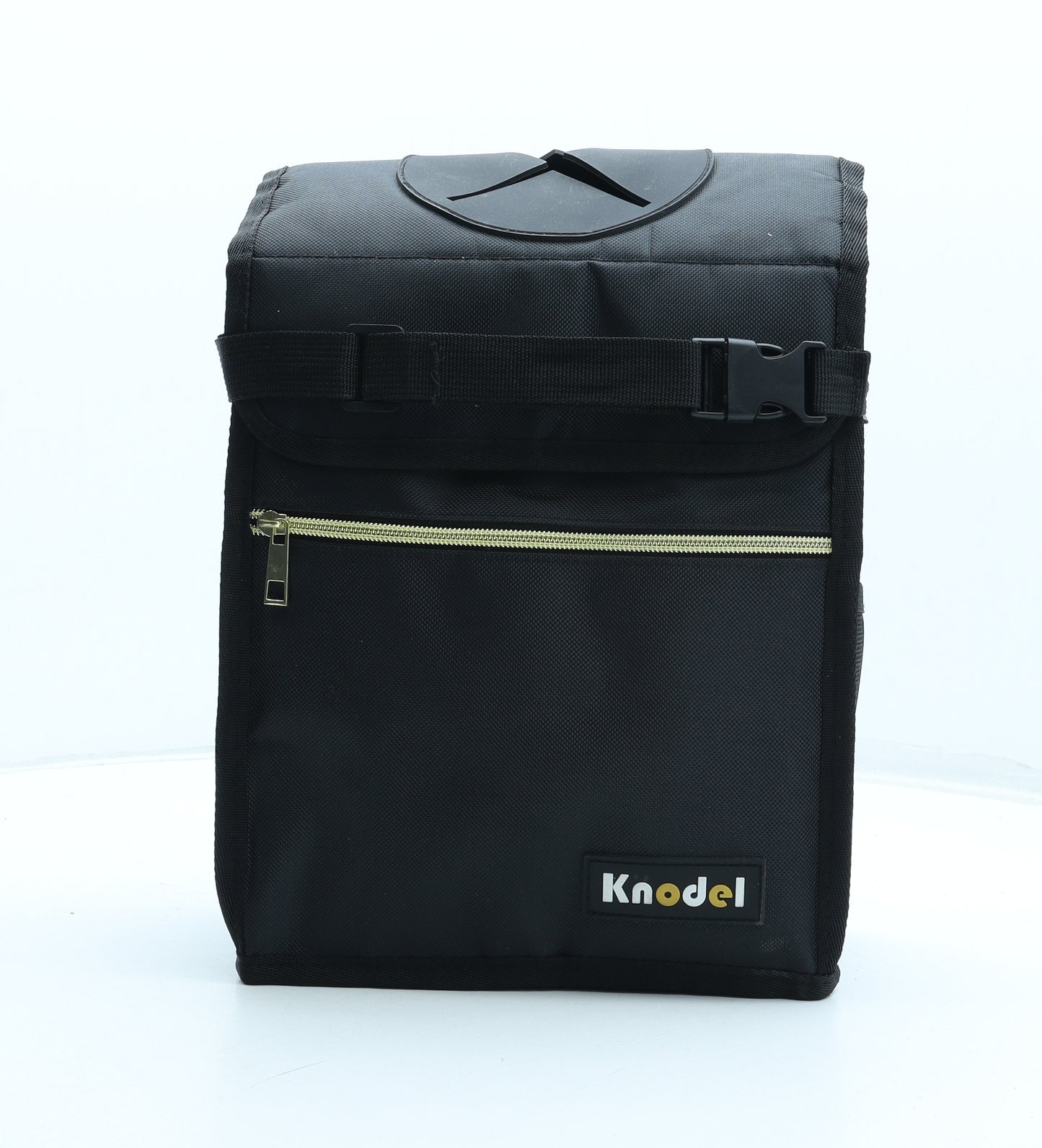Knodel Mens Black Polyester Top Handle Bag Size Medium - Buckle