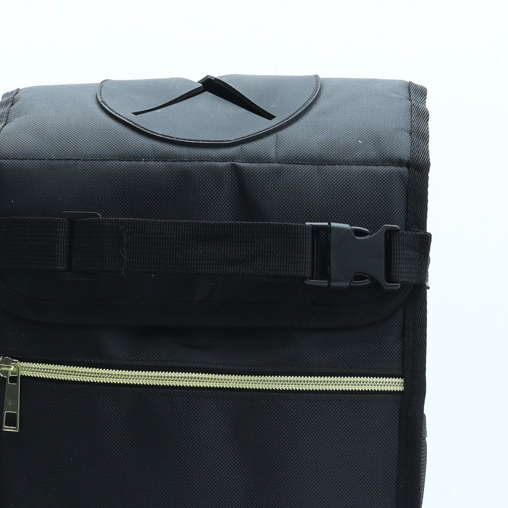 Knodel Mens Black Polyester Top Handle Bag Size Medium - Buckle
