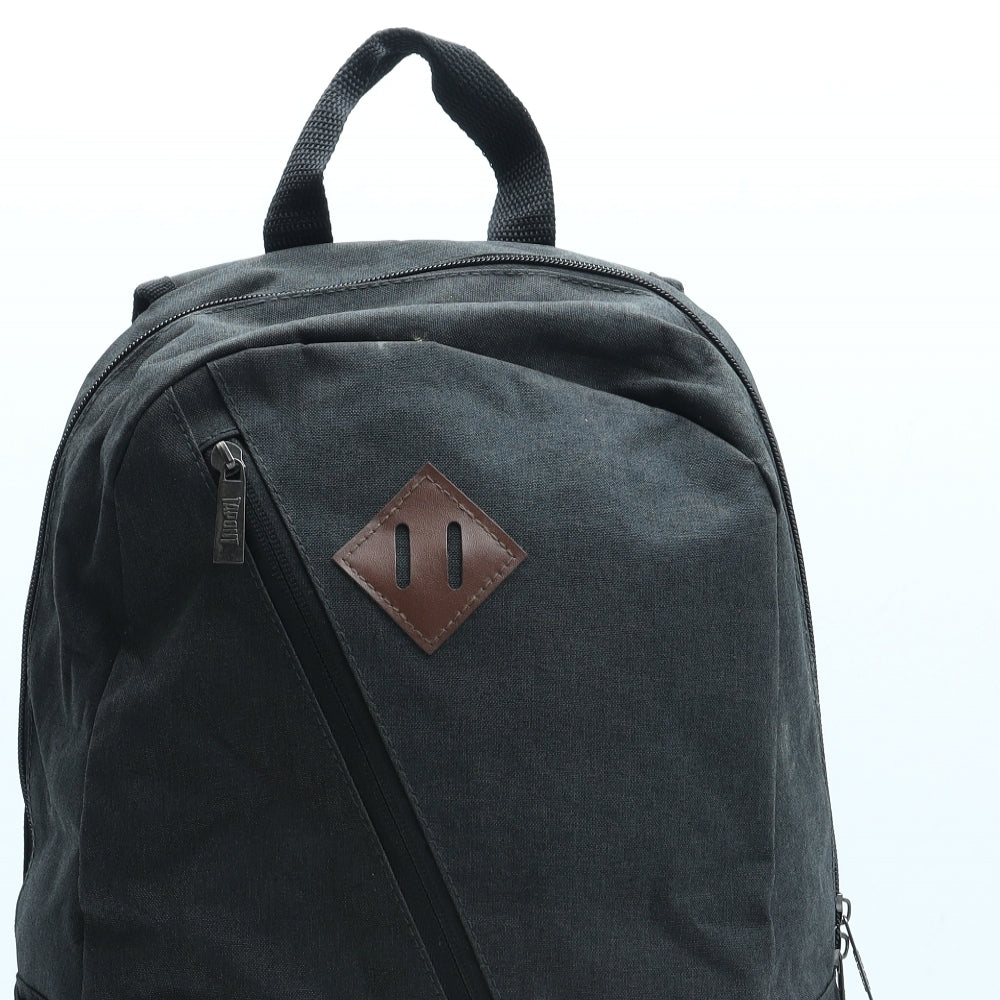 Tapout Mens Grey Polyester Backpack Size Medium