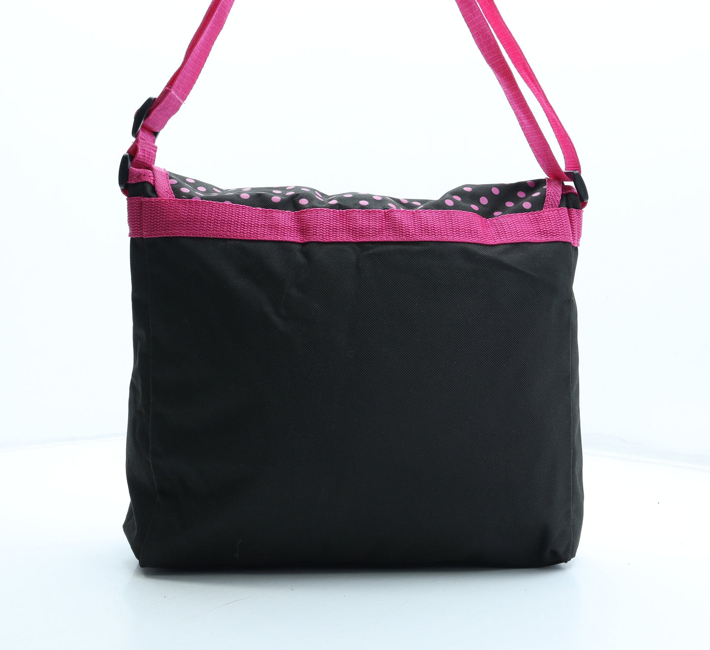 Hello Kitty Girls Black Polyester Crossbody Size Medium Hook & Loop - Hello Kitty