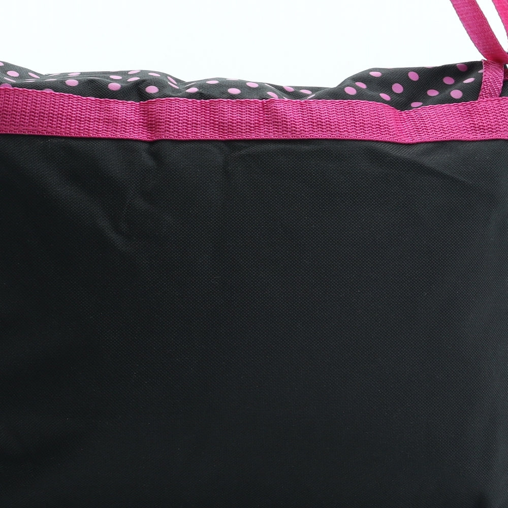 Hello Kitty Girls Black Polyester Crossbody Size Medium Hook & Loop - Hello Kitty