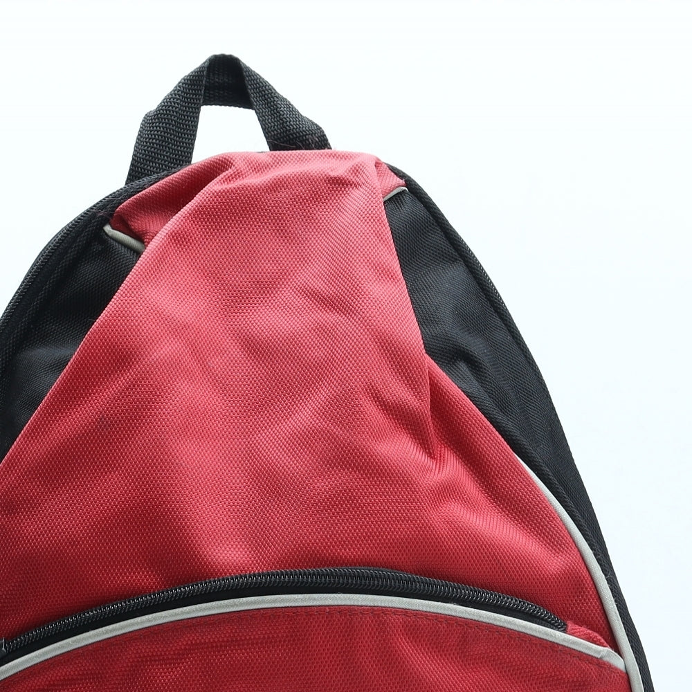 Sequel Mens Red Polyester Backpack Size Medium