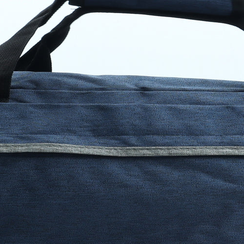 Classic Wear Mens Blue Polyester Duffle Size Large