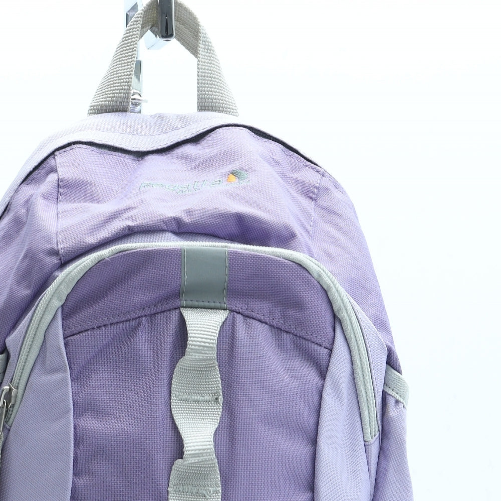 Regatta Girls Purple Polyester Backpack Size Medium Zip