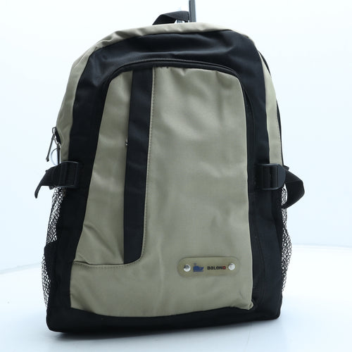 Baleno Womens Beige Polyester Backpack Size Medium