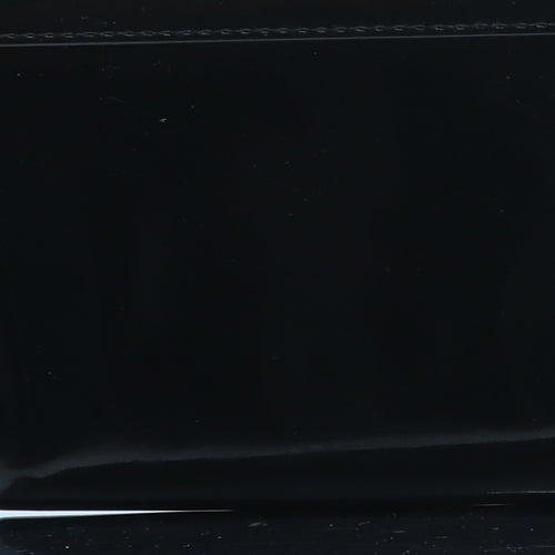 Preworn Womens Black Polyurethane Clutch Size Medium