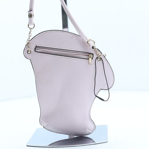 Primark Womens Pink Polyurethane Crossbody Size Small - Chip. Beauty And The Beast