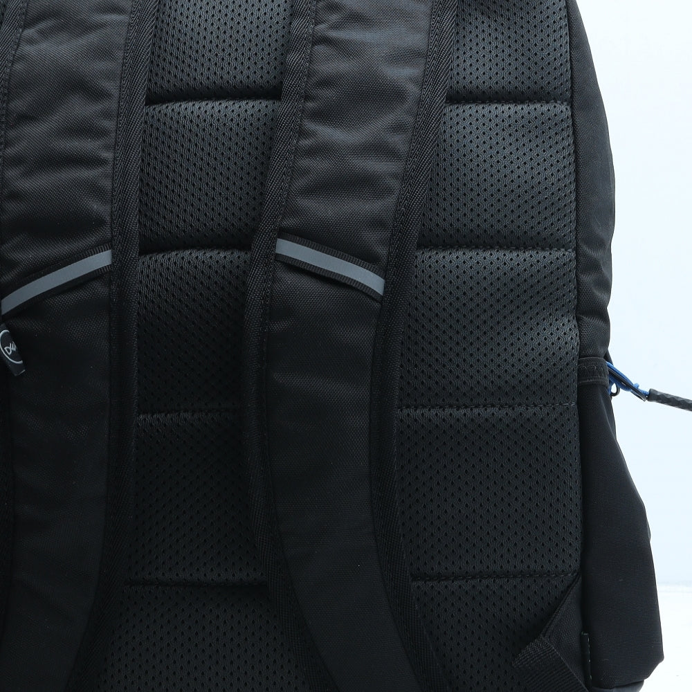 Dell Mens Black Polyester Backpack Size Large