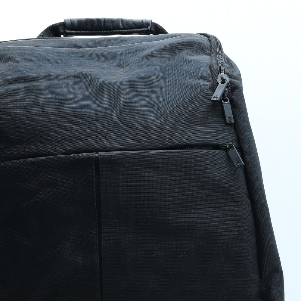 Wenger Mens Black Polyester Backpack Size Large