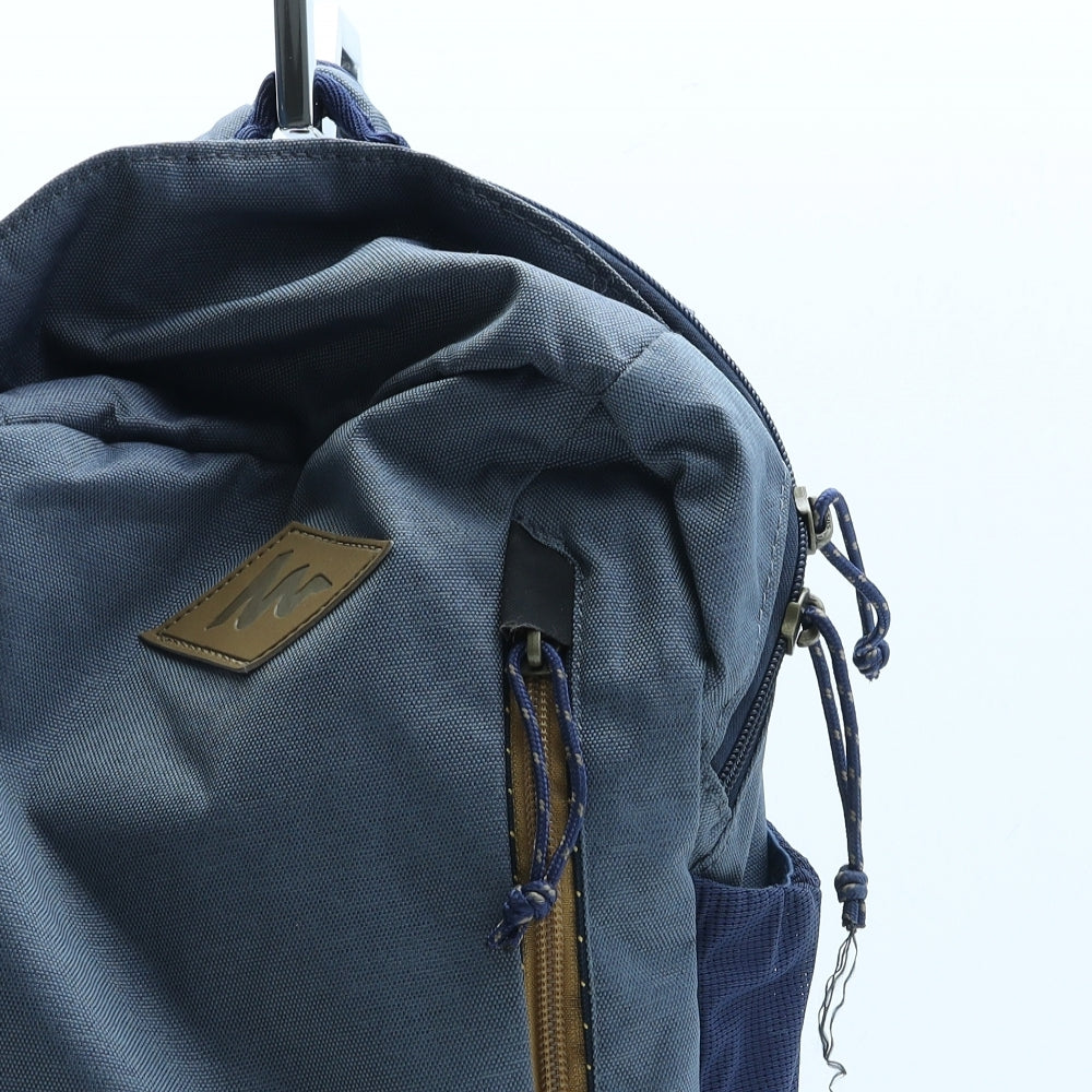 DECATHLON Boys Blue Polyester Backpack Size Medium Zip