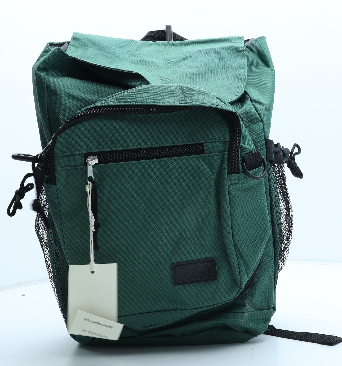 Cotton Traders Mens Green Polyester Backpack Size Large