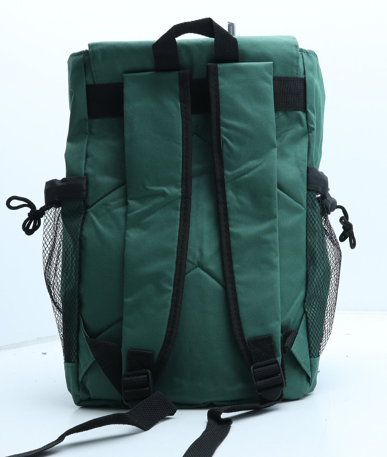 Cotton Traders Mens Green Polyester Backpack Size Large