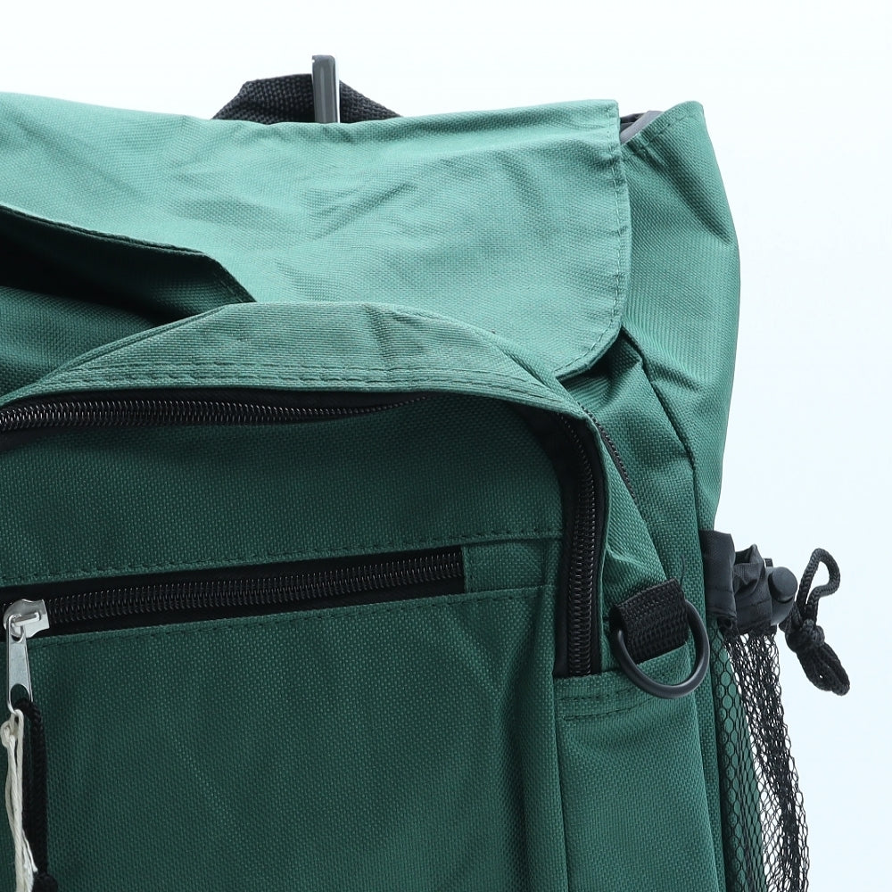 Cotton Traders Mens Green Polyester Backpack Size Large