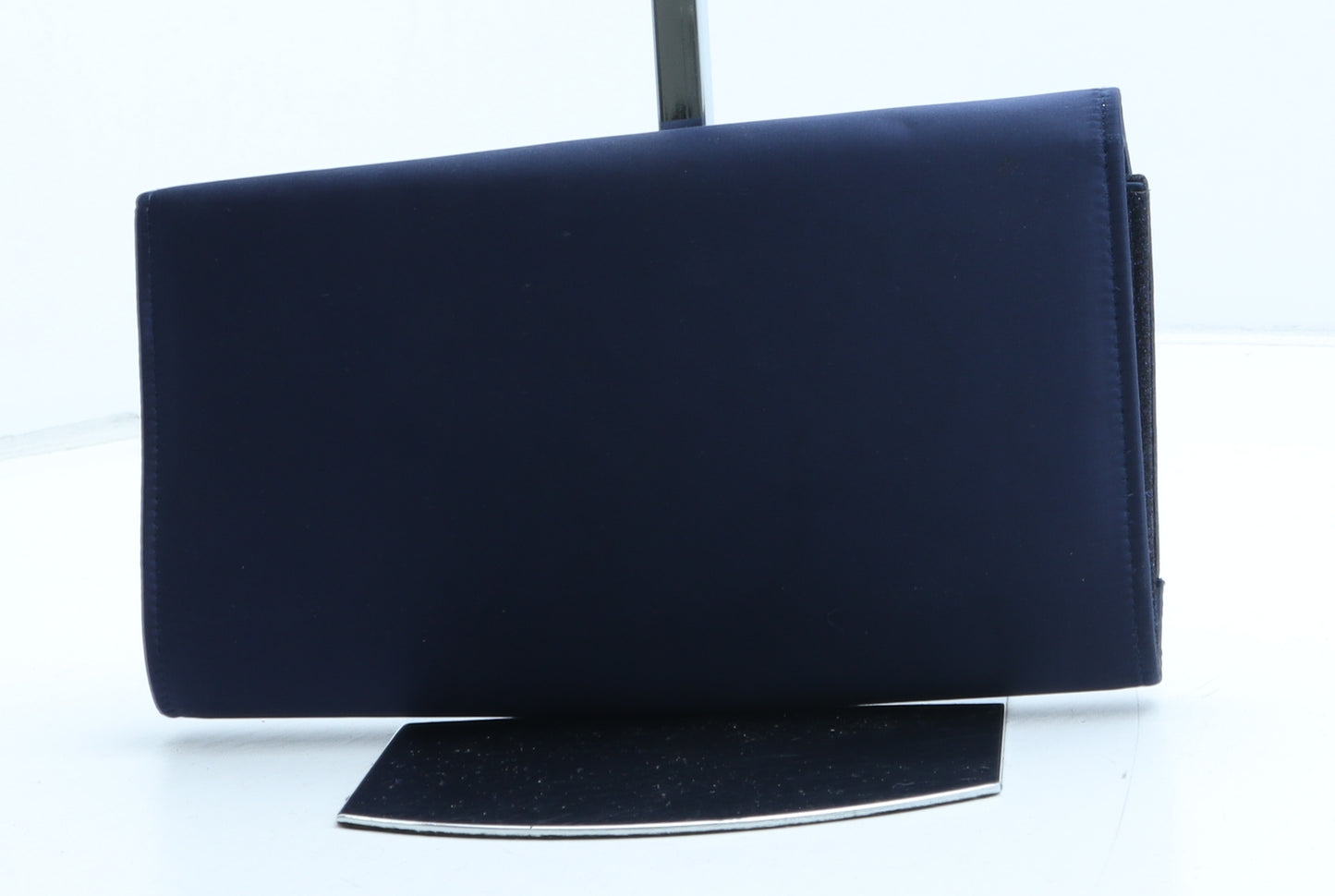 Debut Womens Blue Polyester Clutch Size Small