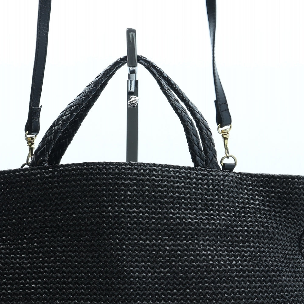 Tula Womens Black Polyester Hobo Bag Size Medium