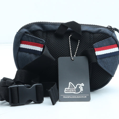 PEACEFUL HOOLIGAN Womens Blue Polyester Belt Bag & Waist Pack Size Small