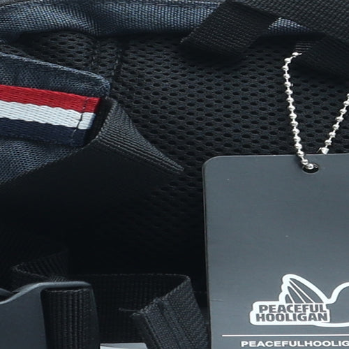 PEACEFUL HOOLIGAN Womens Blue Polyester Belt Bag & Waist Pack Size Small