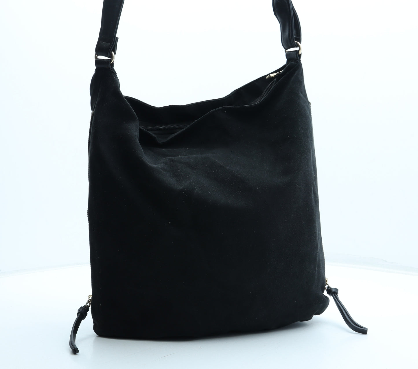 River Island Womens Black Polyester Shoulder Bag Size Medium
