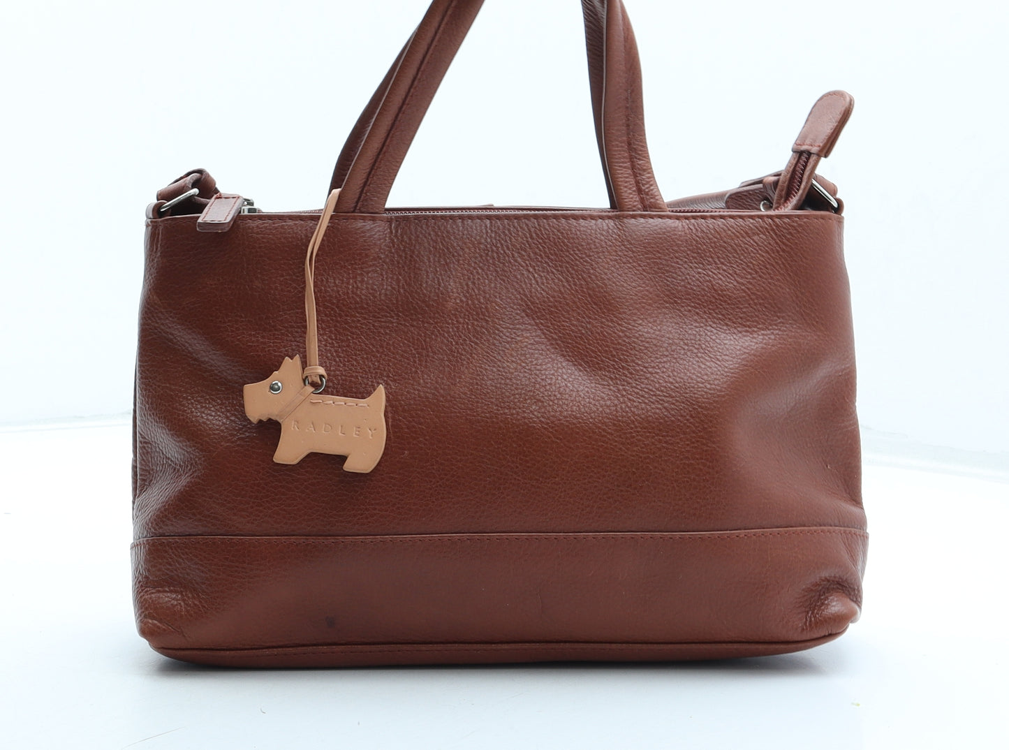 Radley Womens Brown Leather Shoulder Bag Size Small