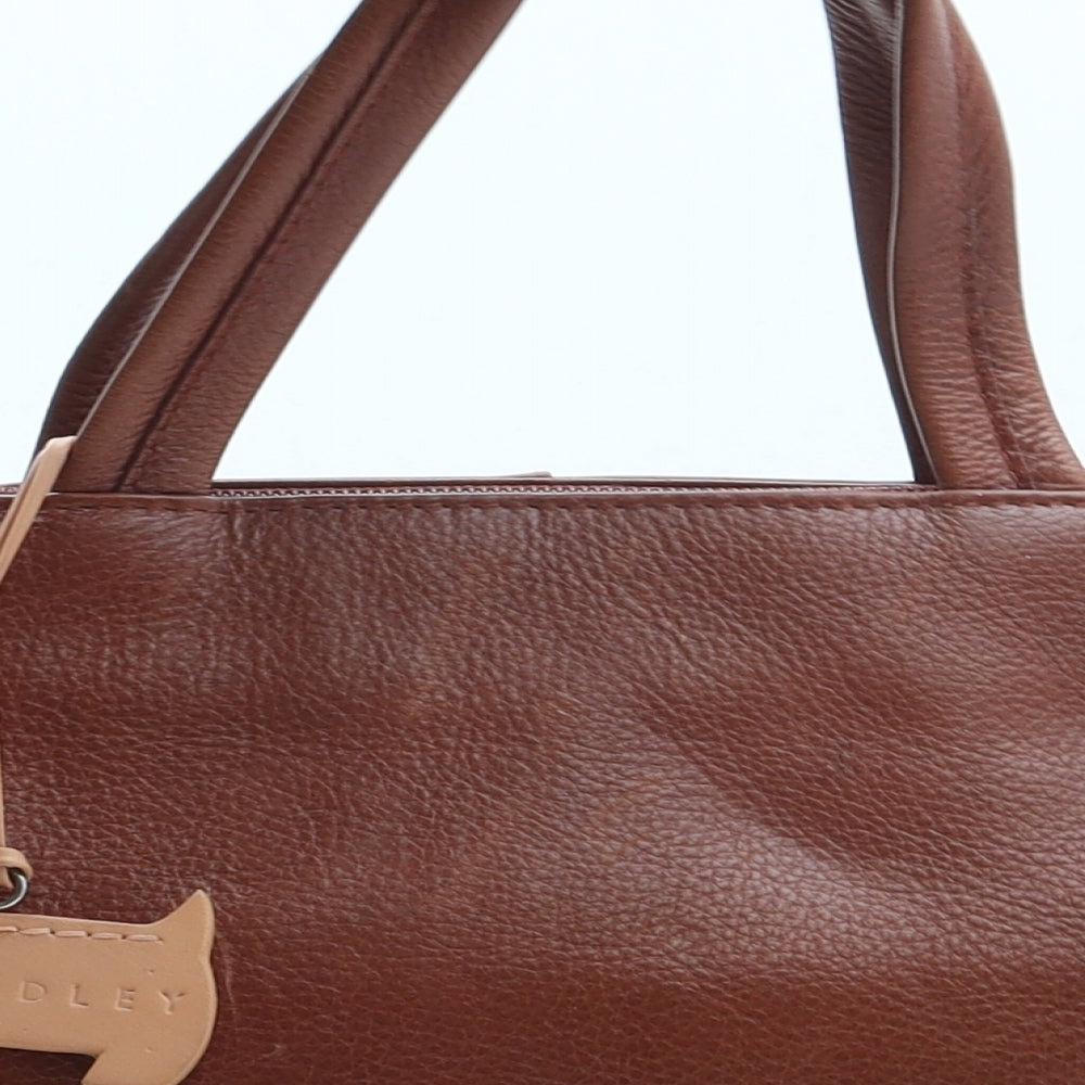 Radley Womens Brown Leather Shoulder Bag Size Small