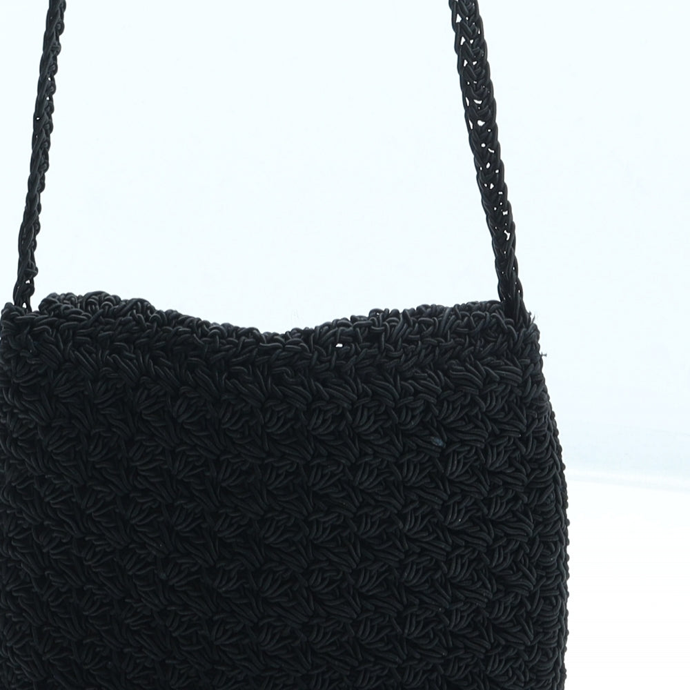 NEXT Womens Black Nylon Shoulder Bag Size Small