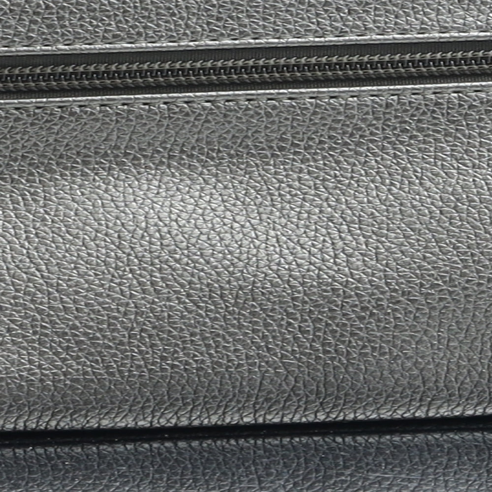 Long & Son Womens Gold Polyurethane Clutch Size Small