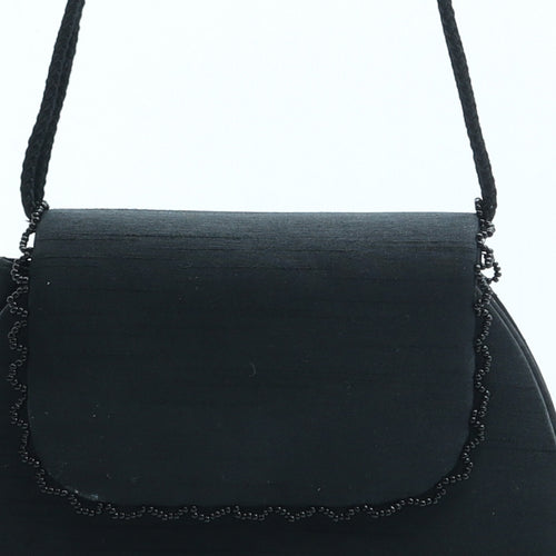 BHS Womens Black Polyester Top Handle Bag Size Small