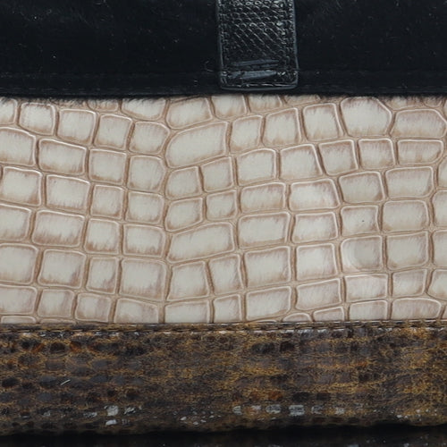 Topshop Womens Multicoloured Polyurethane Clutch Size Small