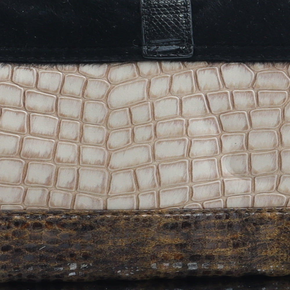 Topshop Womens Multicoloured Polyurethane Clutch Size Small