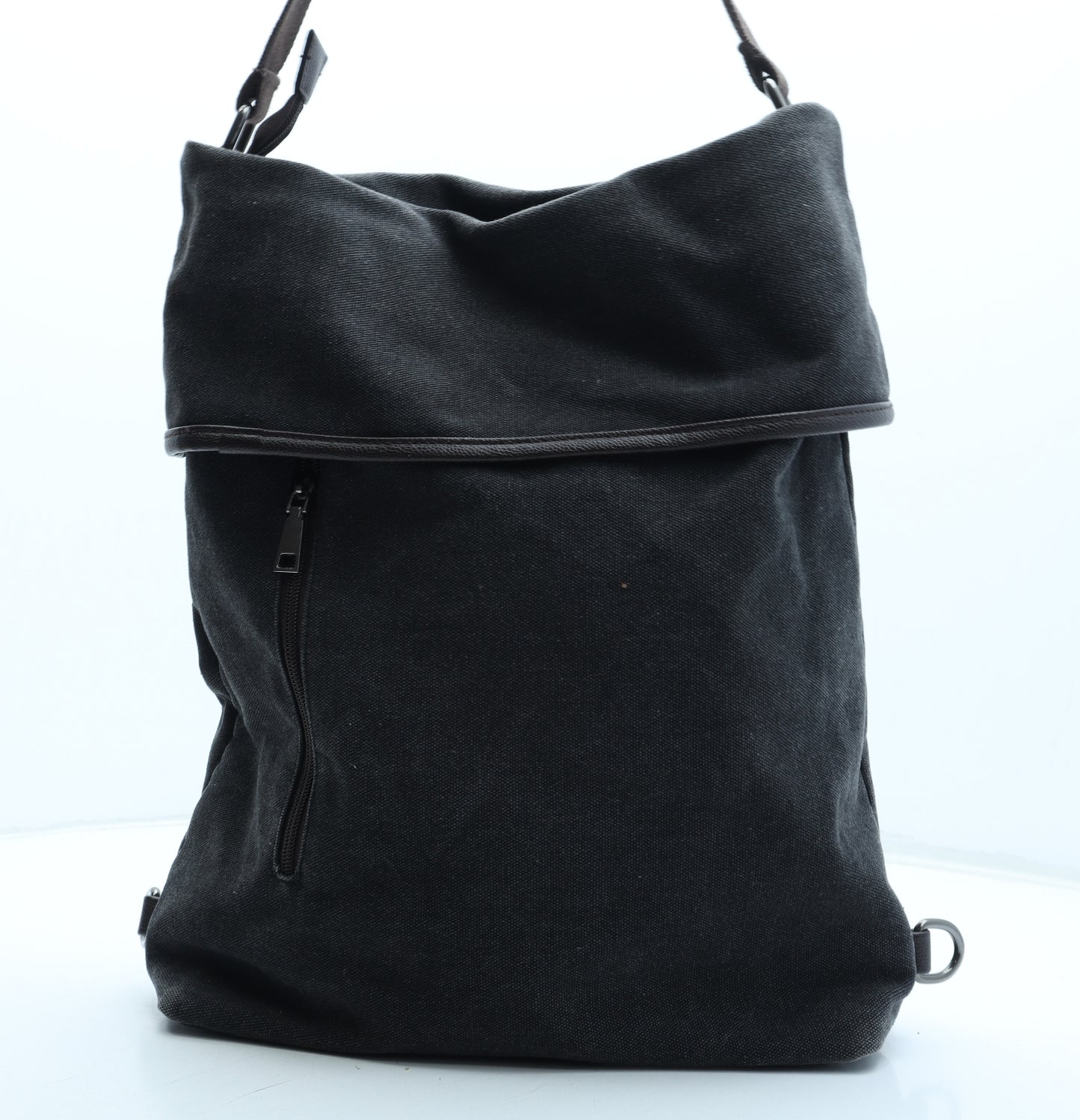 Travistar Womens Black Polyester Shoulder Bag Size Medium
