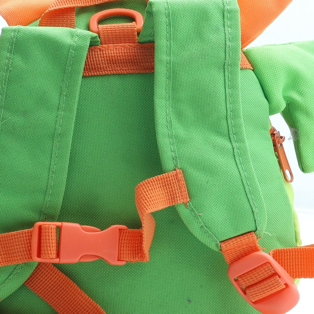 RedKite Boys Green Polka Dot Polyester Backpack Size Small Zip - Dinosaur