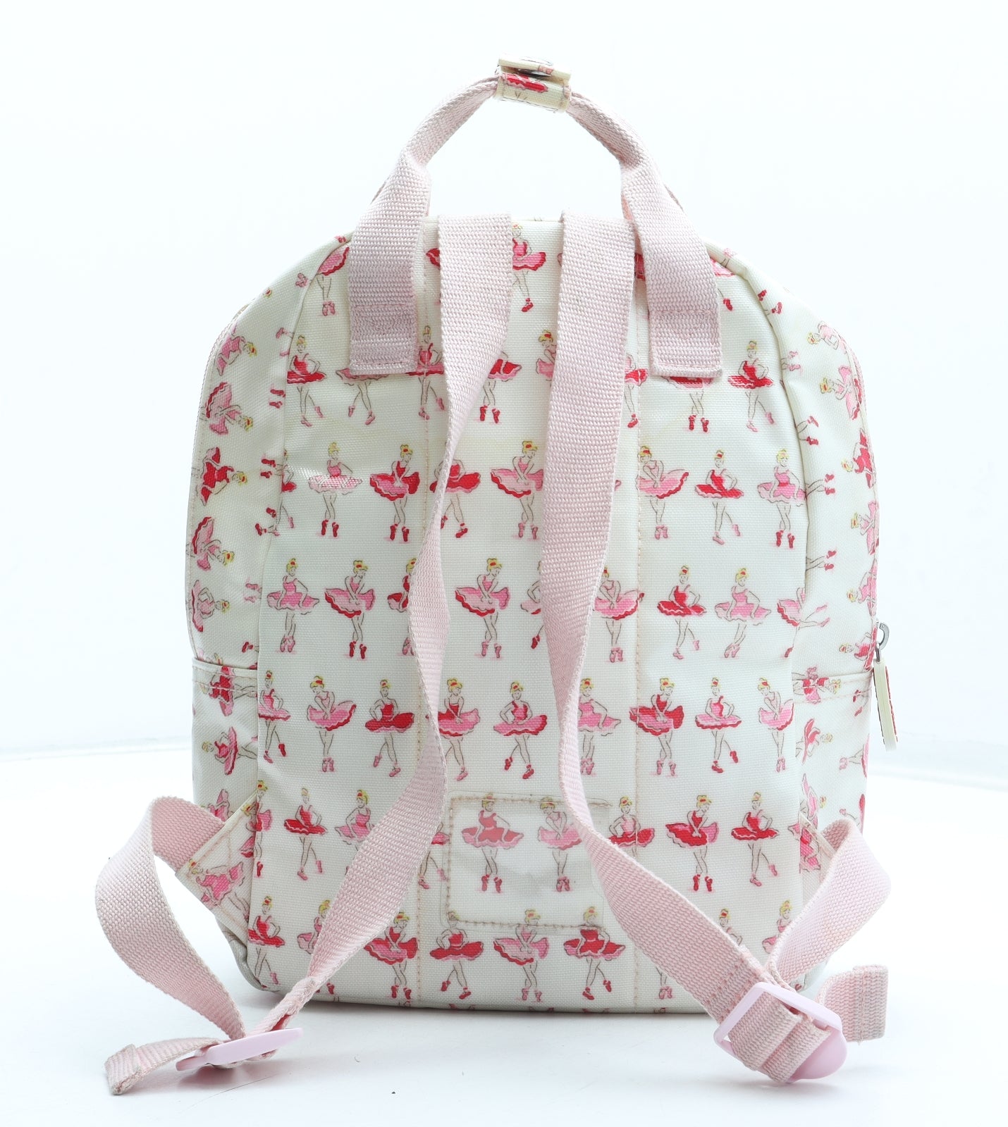 Cath Kidston Girls Multicoloured Geometric Polyester Backpack Size Small Zip - Ballerina Print