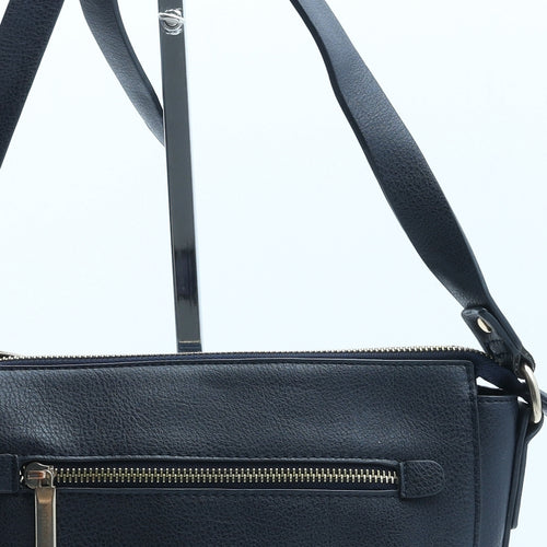 Monsoon Womens Blue Polyurethane Crossbody Size Small