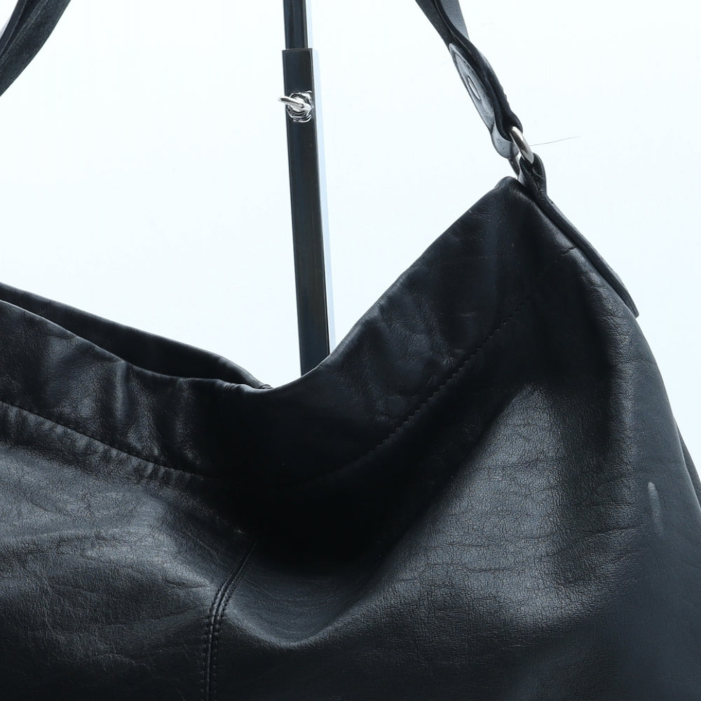 Ted Baker Womens Black Leather Top Handle Bag Size Medium