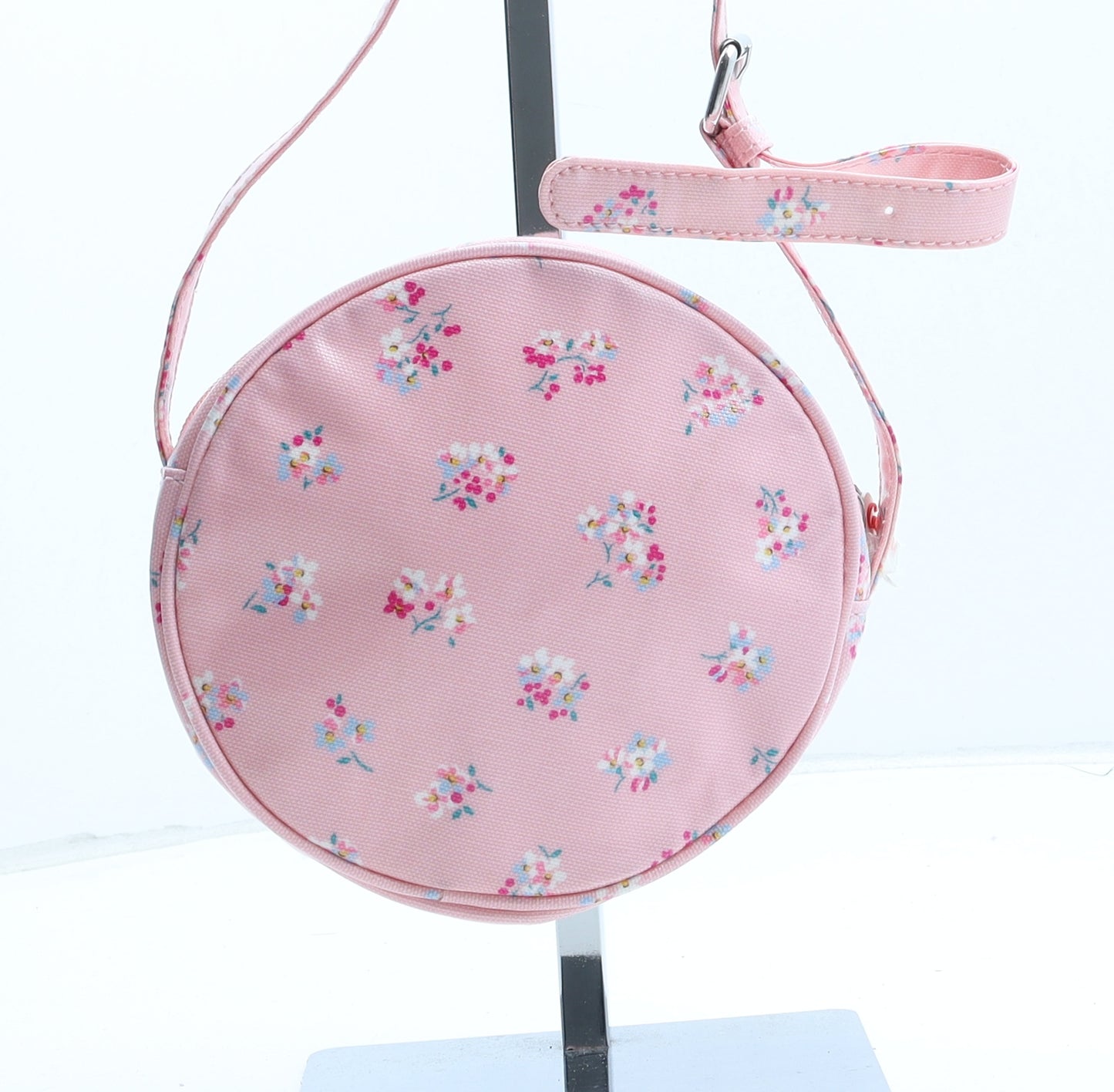 Cath Kidston Womens Pink Floral Polyurethane Crossbody Size Small