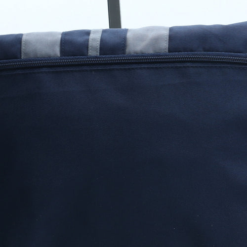 Preworn Mens Blue Polyester Satchel Size Large