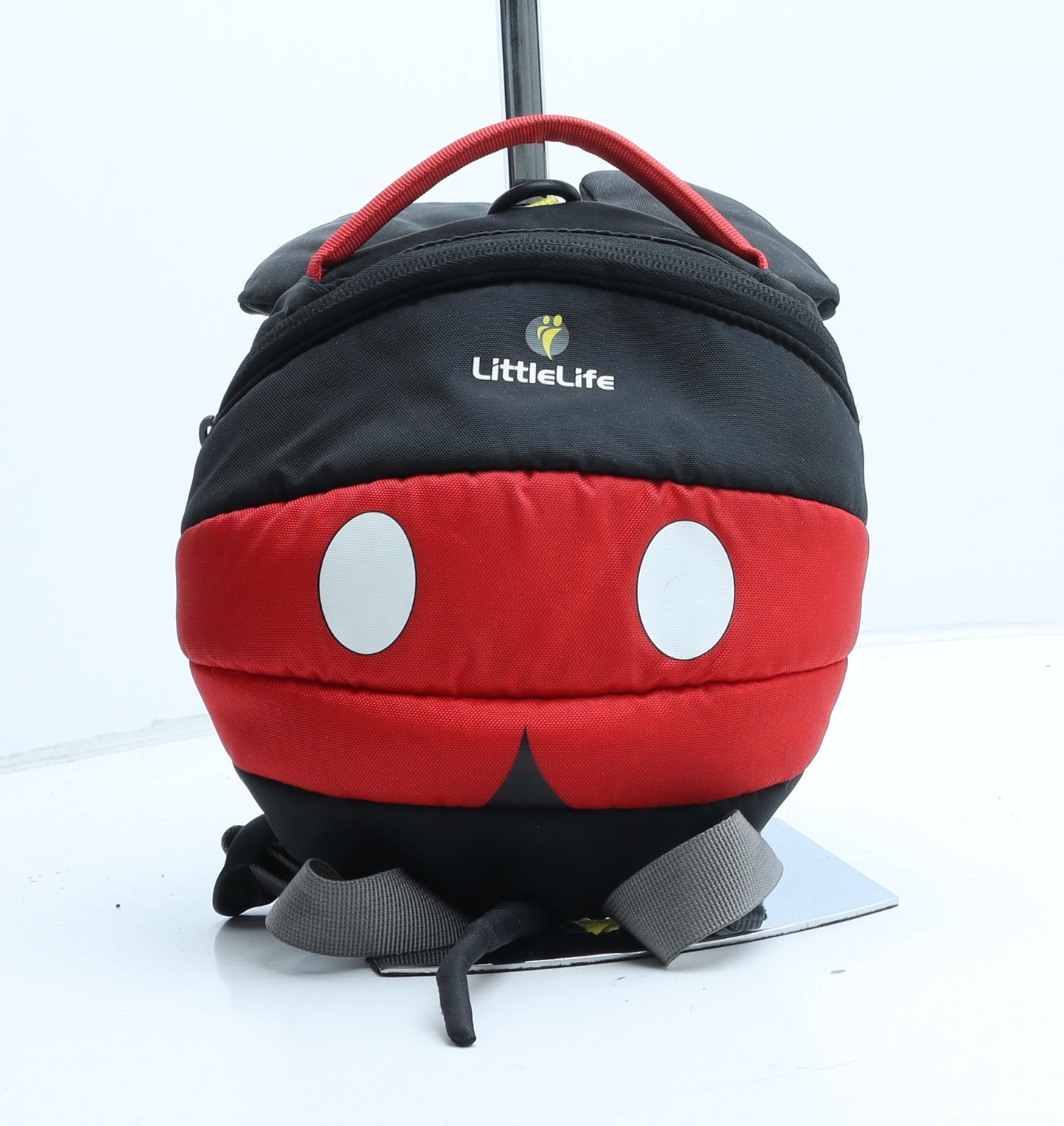 LittleLife Unisex Kids Red Polyester Backpack Size Small Zip