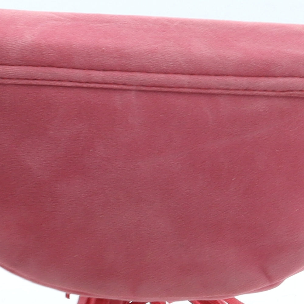 Marks and Spencer Womens Pink Polyester Saddle Bag Size Small