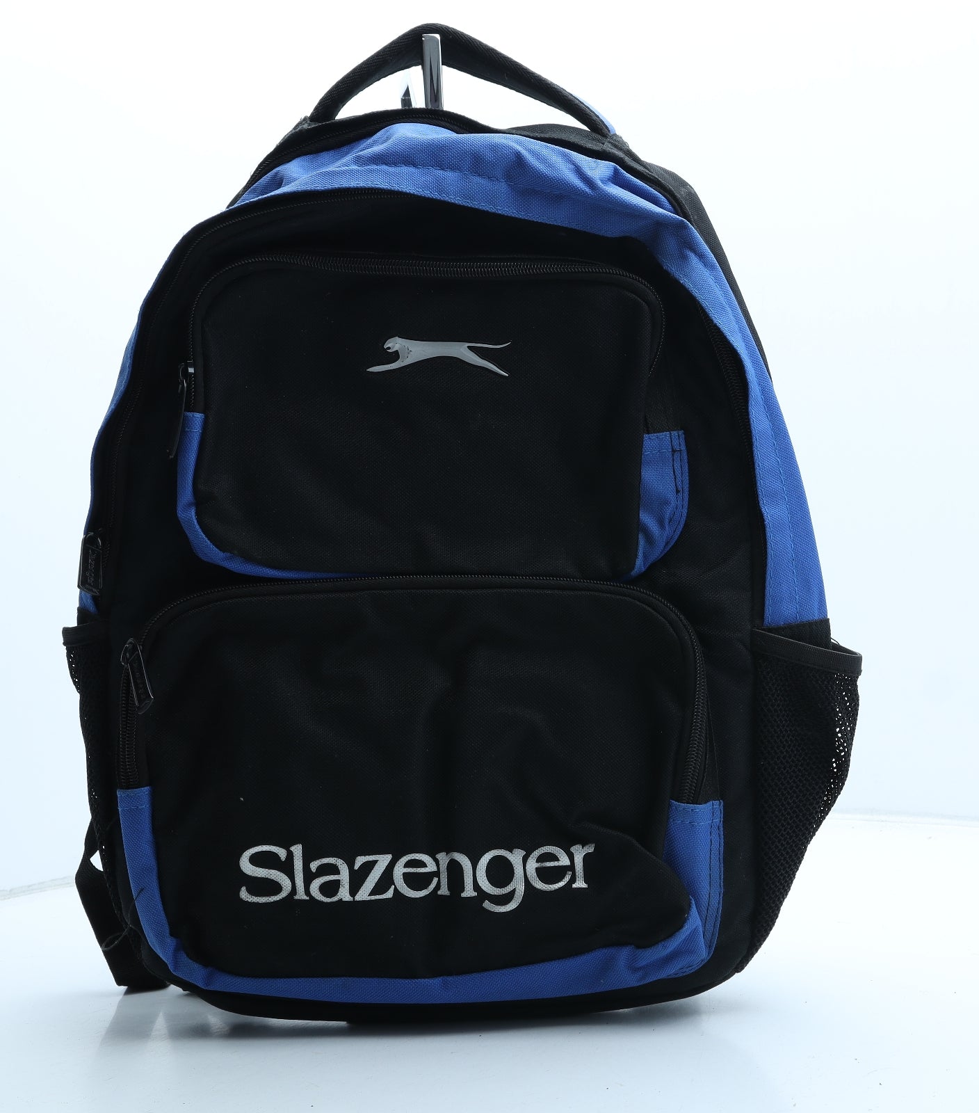 Slazenger Mens Black Polyester Backpack Size Large
