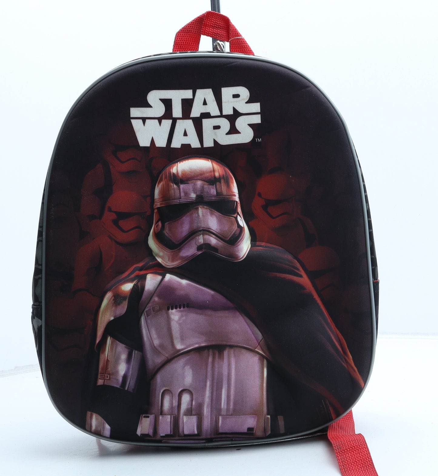 Star Wars Boys Grey Polyester Backpack Size Medium Zip