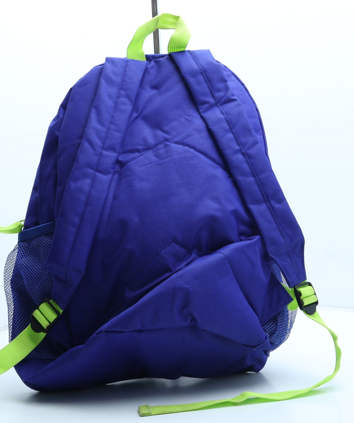 World Cup Cricketeers Boys Blue Polyester Backpack Size Large Zip