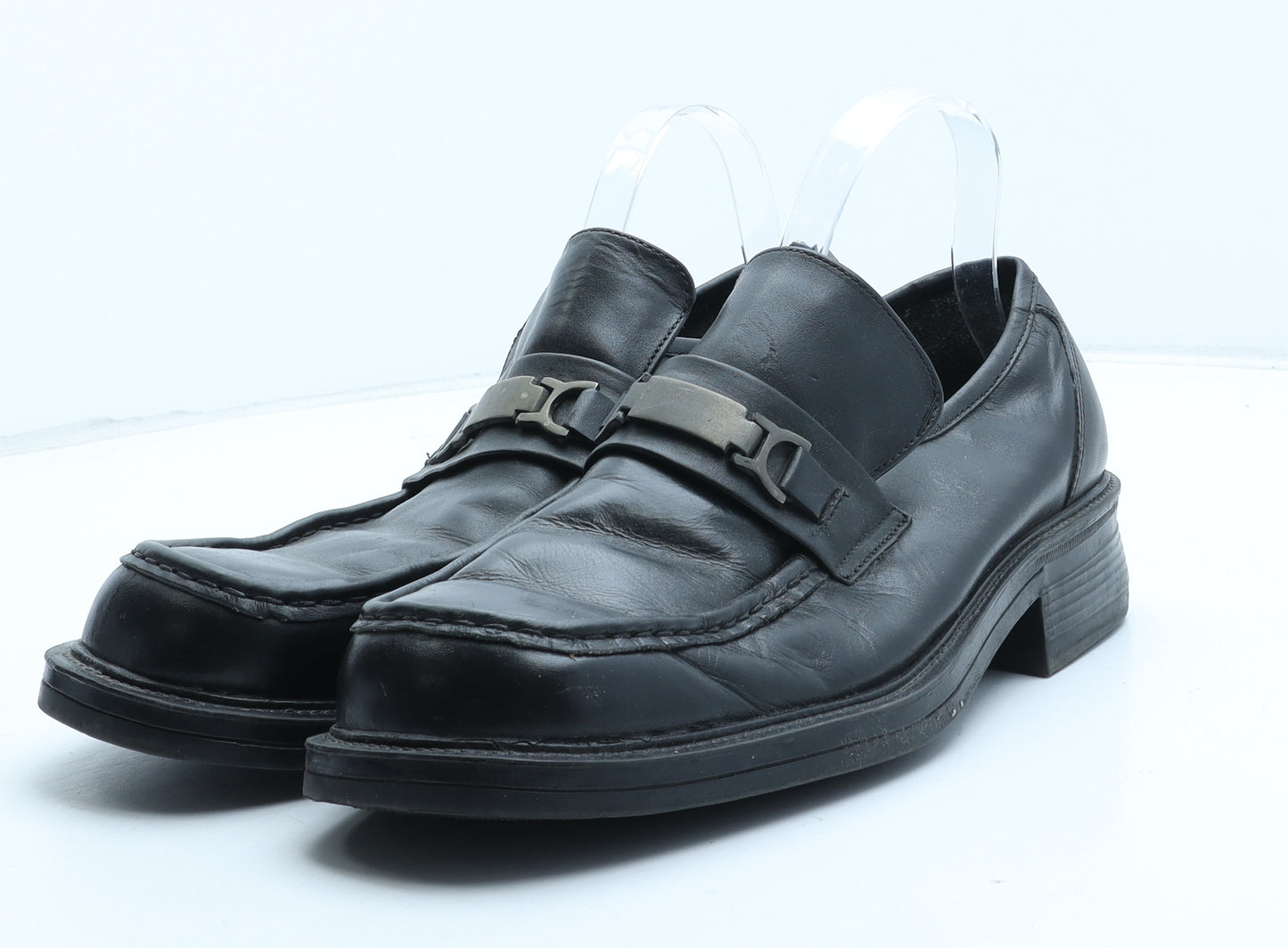 Blox Mens Black Synthetic Loafer Casual UK 10