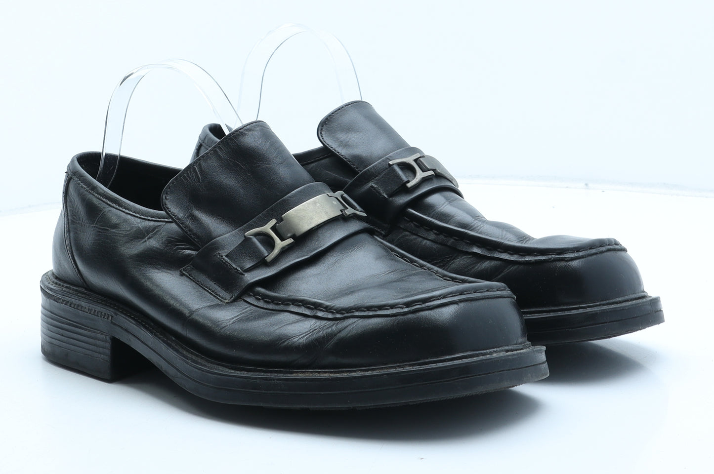 Blox Mens Black Synthetic Loafer Casual UK 10