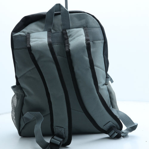 Gola Boys Black Geometric Polyester Backpack Size Medium Zip - Robot