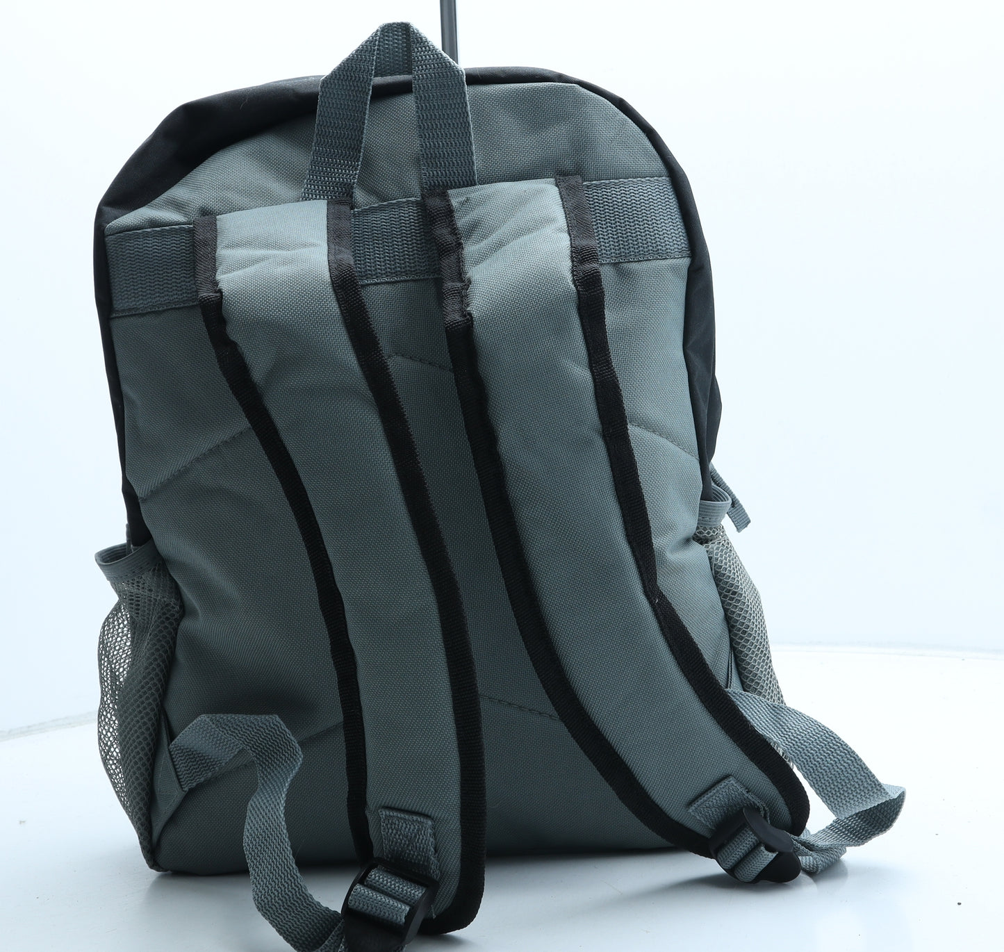 Gola Boys Black Geometric Polyester Backpack Size Medium Zip - Robot