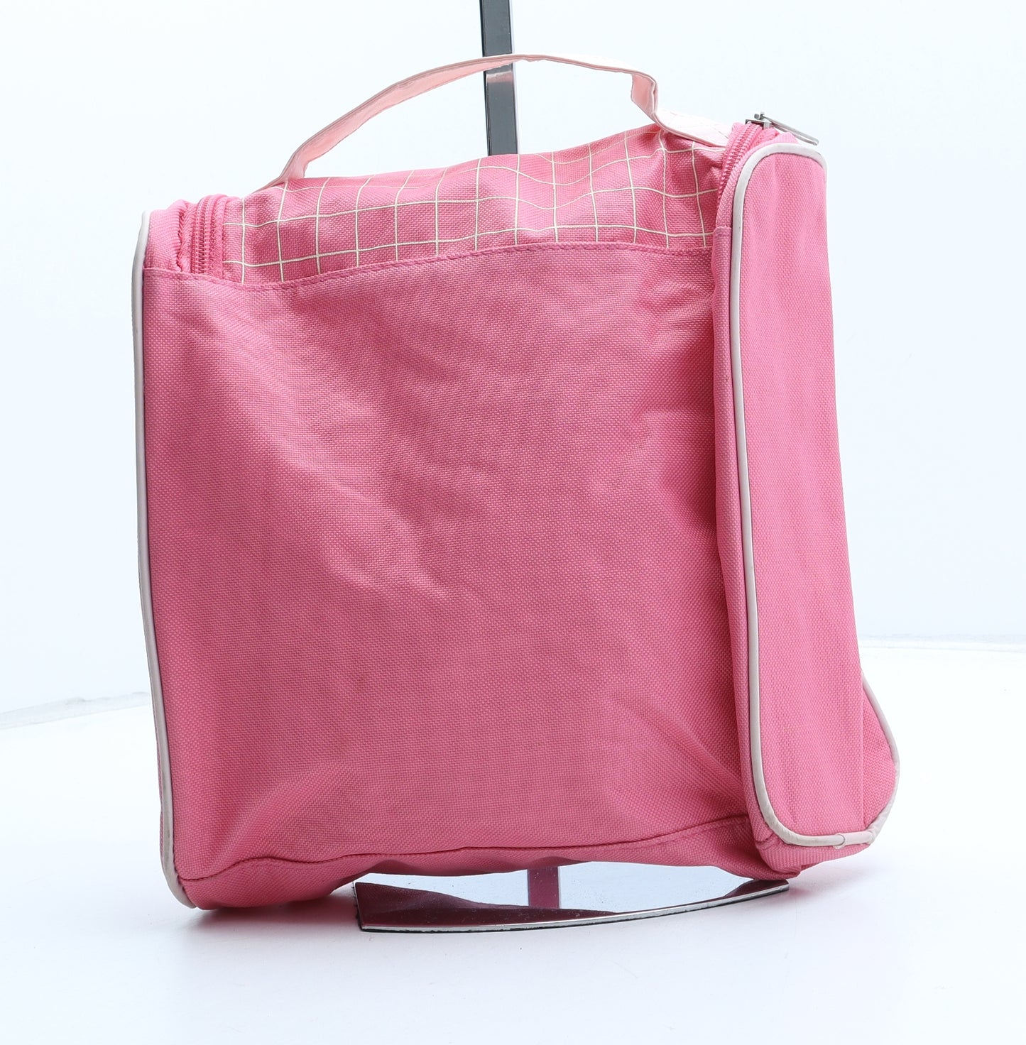 Vertbaudet Girls Pink Polyester Top Handle Bag Size Medium Zip - Travel Bag