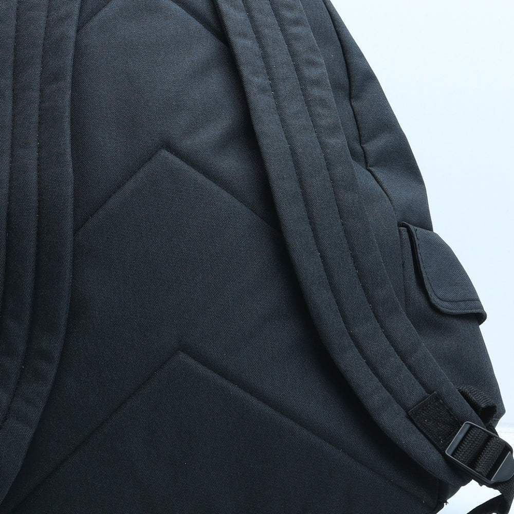 Preworn Mens Black Polyester Backpack Size Medium