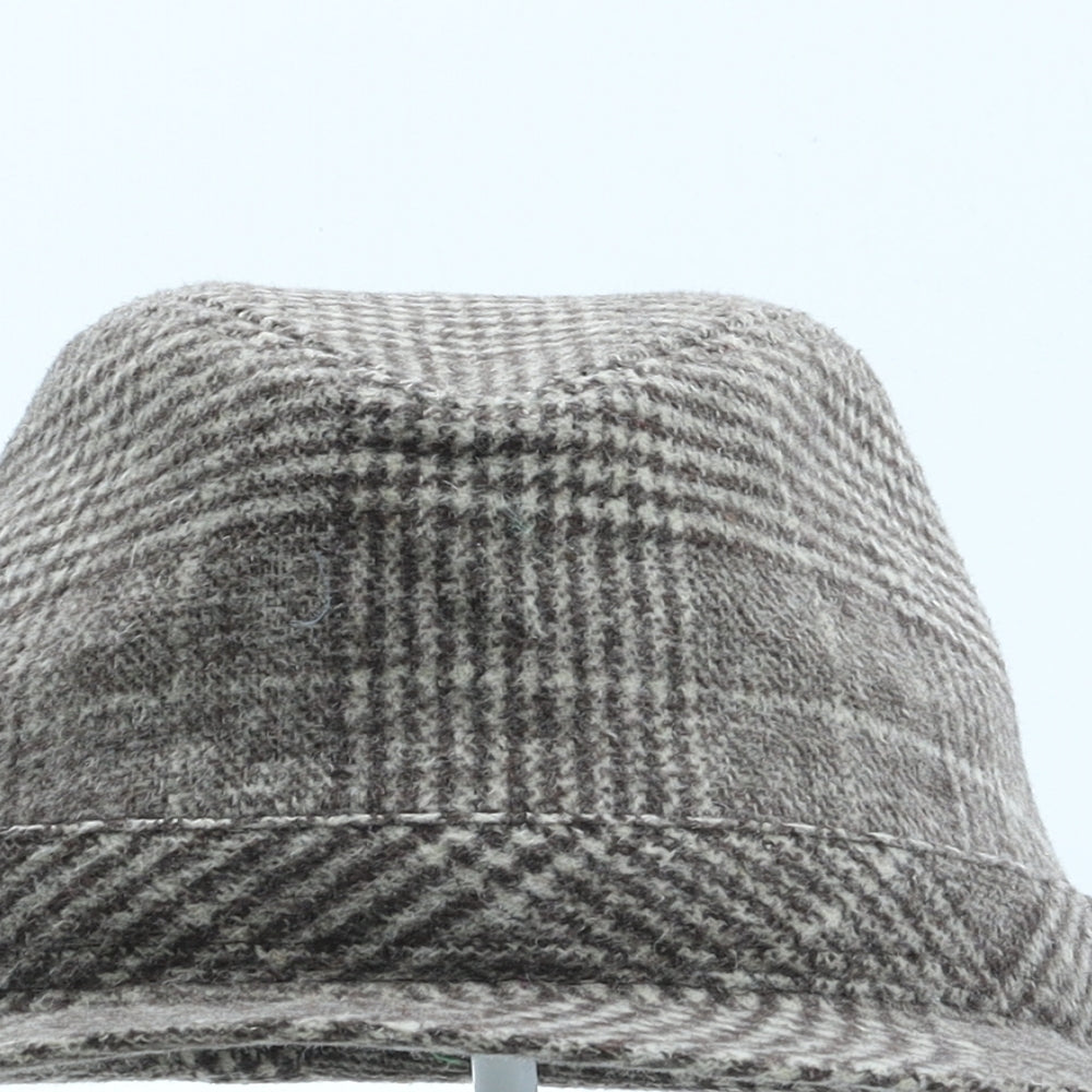 San Diego Hat Co Mens Brown Plaid Polyester Trilby One Size