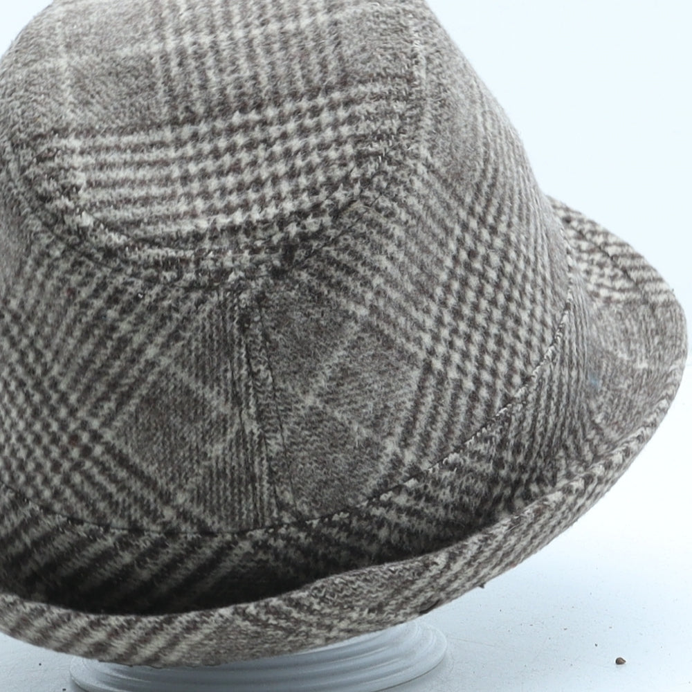 San Diego Hat Co Mens Brown Plaid Polyester Trilby One Size